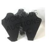 Lot of 3 Black Necklace Displays  Approx 13Hx9W