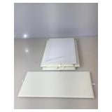 Lot of 5 packs of 5 each (25 total items)  white