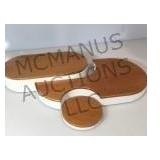 Three piece multi level jewelry display. NIB