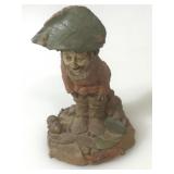 Artist Signed Tom Clark Gnome Boo! Approx 5.5 x