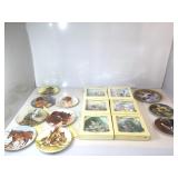 Lot of Collectible plates including complete