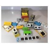 Lot of vintage slides, films and negatives.