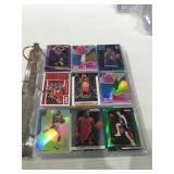 Album full of sports cards