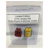 Limited edition Michael jordan & kobe Bryant pin