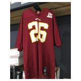 Washington redskins clinton portis size xl