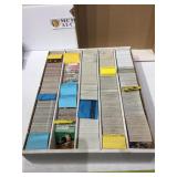 Mixed football cards with stars