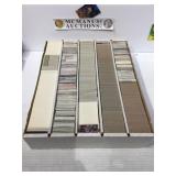 Mixed football cards with stars