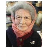 24inch Happy Grandmother doll, hand made , very