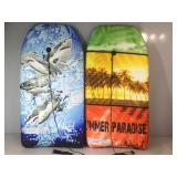 Two boogie boards