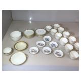 Set of Royal Worcester Fine Bone China Tea Cups