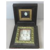 Antique Grand Tour Intaglios. Framed plaster
