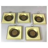 Lot of vintage plaster replicas of Roman Imperial