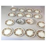 8 saucers, 6 salad plates and more. Some small