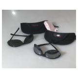 2 Pr Bolle  sunglasses, one has crack in lense,