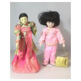 Seymour Mann Mei- Ling doll, and another doll