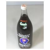 Unopened bottle of Orange Crush celebrating the