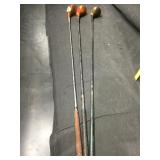 3 wood head golf clubs, Kenneth Smith, Titleist,
