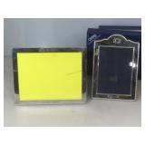 Set of Sterling Silver Wrapped picture frames.