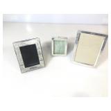 Sterling Silver wrapped Picture frames. One 5x7