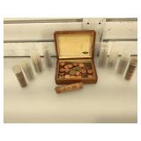 Lot of assorted Lincoln Pennies in tubes