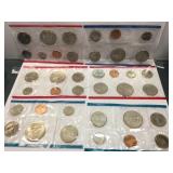 1979, 1980 and 1981 Mint Sets