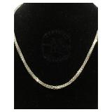 Sterling Silver necklace - 17 in - 12.2g