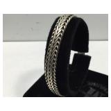 Sterling Silver bracelet - 7 in - 15.5g