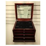 Brilliant Uncirculated US Silver Dollars wood