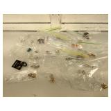 Lot of costume clip and screw on earrings