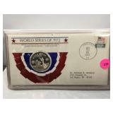 1972 World Series Sterling Silver Comm. Medal