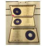 1942 Walking Liberty half, 1854 Seated Liberty