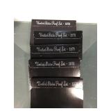 Lot of 5-1978 Proof Sets in orig. shipping box
