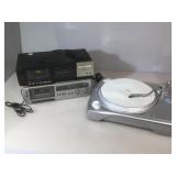 ION turntable needs needle, Realistic cassette