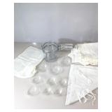 Vintage Pyrex Flameware Double Boiler Acrylic