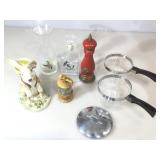 Vintage kitchen items including Italian Duck