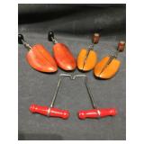 Two pairs of Boot Stretchers one by Florsheim and