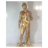 Unknown plaster  Roman with damage. He is 35