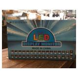 Lot of assorted LED Display Monitors