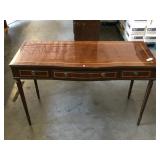 Wooden desk, approx 20x48x30 inches