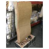 Tall decorative Fountain, approx 57x30 inches