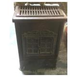 Vintage Metal gas heather, approx 17x11x25 inches