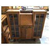 Vintage wooden secretary desk w/storage in the