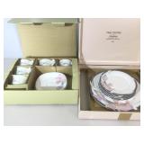 Noritake Tea set w/plates both on original box