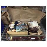 Trunk full of vintage doll parts and more