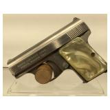 Bauer Pistol model Auto - 25 Cal - with extra mag