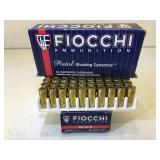 100 rounds 380 Auto ammo - Fiocchi 95 Gr FMJ