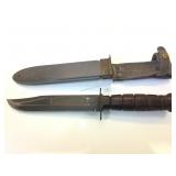 Ka-Bar USN Mk. 2 Knife with Sheath