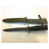 US M4 Bren-Dan Bayonet with sheath