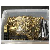 Lot of assorted brass - 223 and 300 Win Mag and