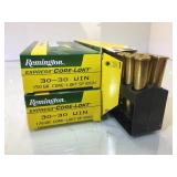 60 Rounds Factory New Remington 30-30 Win ammo -